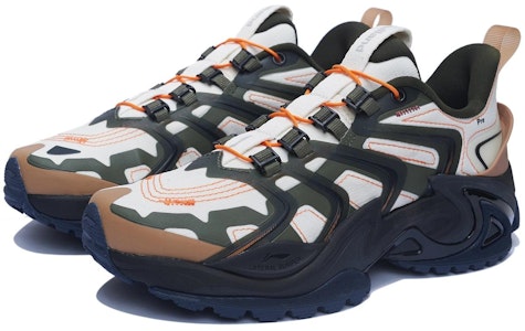 (W) Li-Ning x Soulland X-Claw Ace 3M 'Putih Zaitun Biru' AZGS104-5 Lookbook (W) Li-Ning x Soulland X-Claw Ace 3M 'Putih Zaitun Biru' AZGS104-5