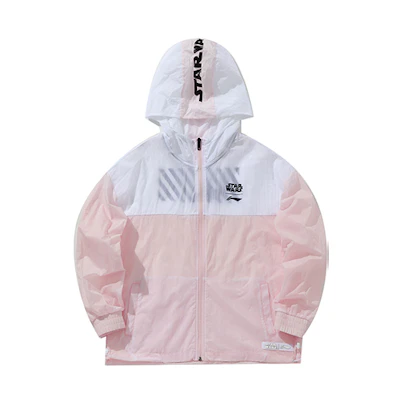 (Women) Li-Ning Star Wars Loose Fit Sports Jacket Light Pink (Hua Chenyu Edition) AFDP078-2