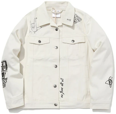 (Women) Li-Ning x X-girl Joint Silhouette Casual Jacket - Cloud White AFDQ372-1 Order (Women) Li-Ning x X-girl Joint Silhouette Casual Jacket - Cloud White AFDQ372-1