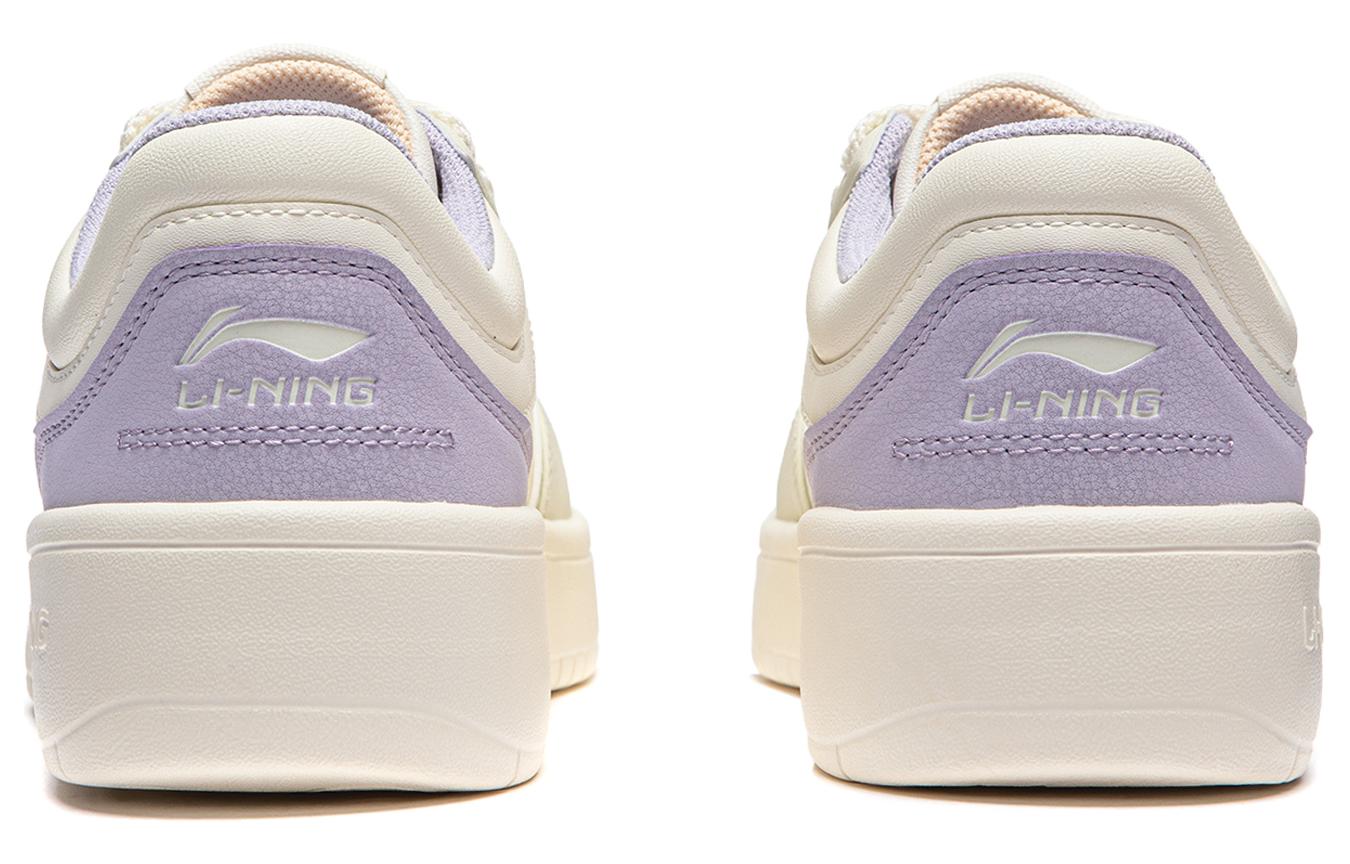 Details for LiNing李寧 行初2.0 V2 休閒百搭 防滑耐磨 低筒 板鞋 女款 白綠