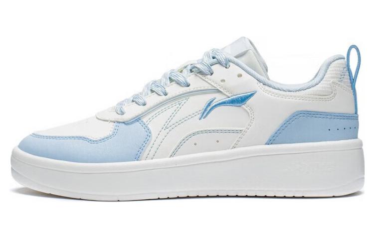 Buy (W) (女性用) 李寧(リーニン) 興創 スケートスニーカー 'ホワイトブルー' AGCT148-4 AGCT148-4