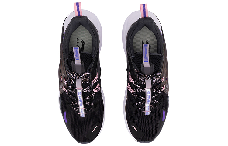 Shop (W) Li-Ning XingHuo Sport Loisir ''Noir Violet'' AGLQ066-5