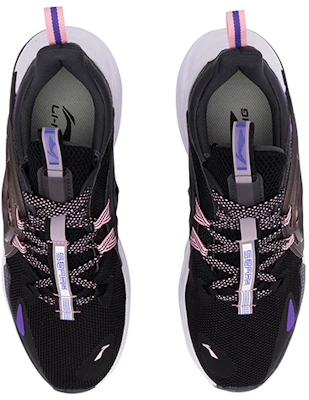 (W) Li-Ning XingHuo Sport Loisir ''Noir Violet'' AGLQ066-5 Shop (W) Li-Ning XingHuo Sport Loisir ''Noir Violet'' AGLQ066-5