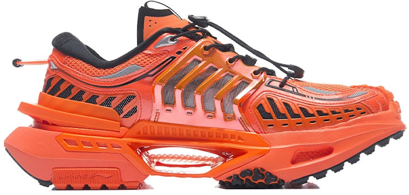 (W) Li-Ning Xuan Kong 'Negro Naranja Reflectante' AGLR052-18 Order (W) Li-Ning Xuan Kong 'Negro Naranja Reflectante' AGLR052-18