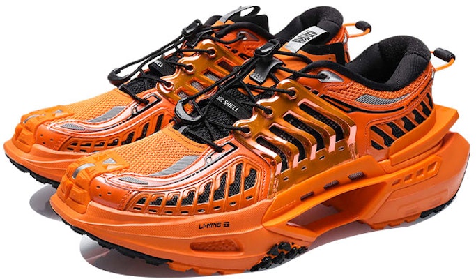 (W) Li-Ning Xuan Kong 'Negro Naranja Reflectante' AGLR052-18 Lookbook (W) Li-Ning Xuan Kong 'Negro Naranja Reflectante' AGLR052-18