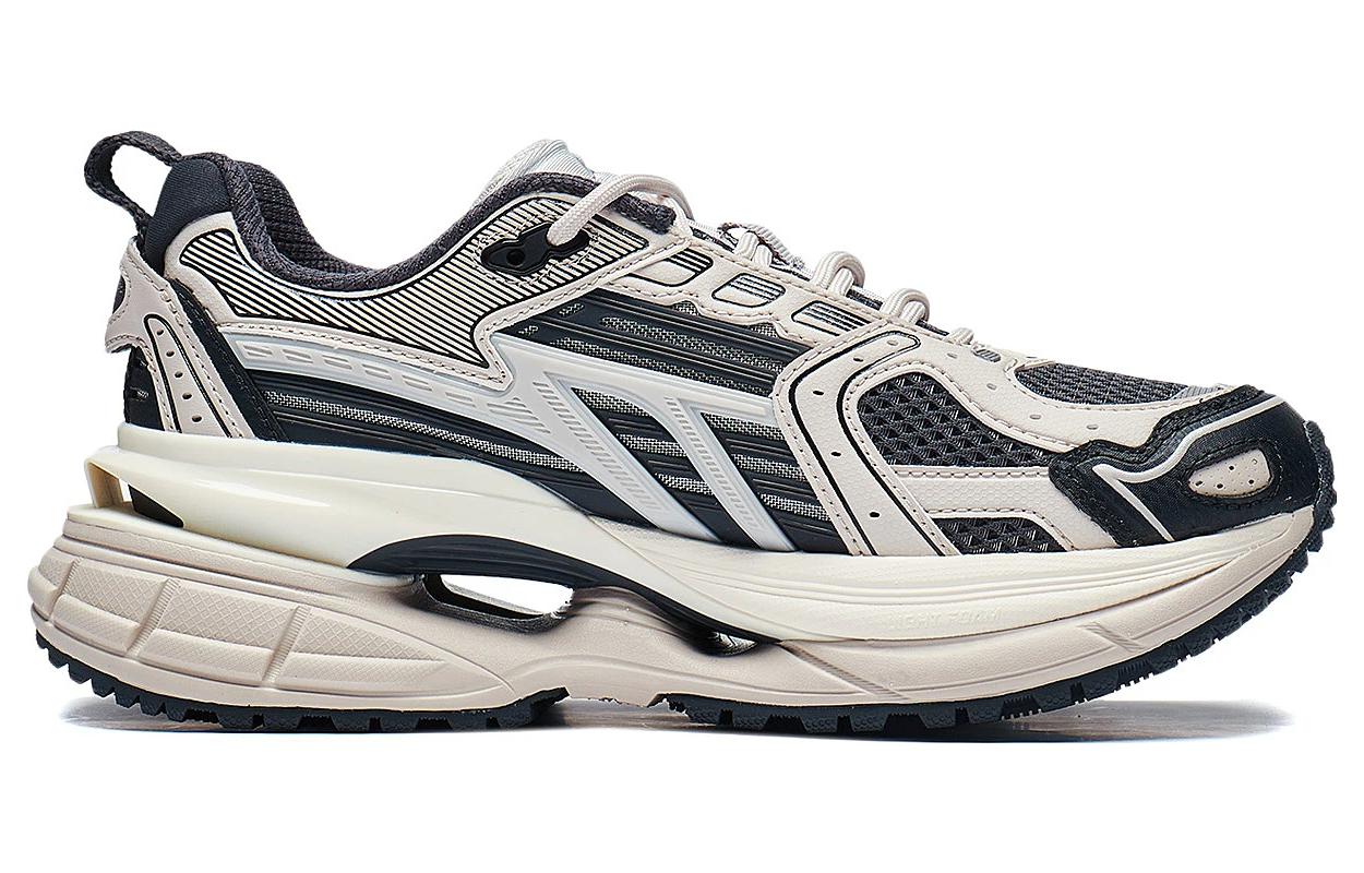 Order LiNing李寧 羿星 5 織物合成革 防滑耐磨 低幫 運動休閒鞋 女款 黑灰