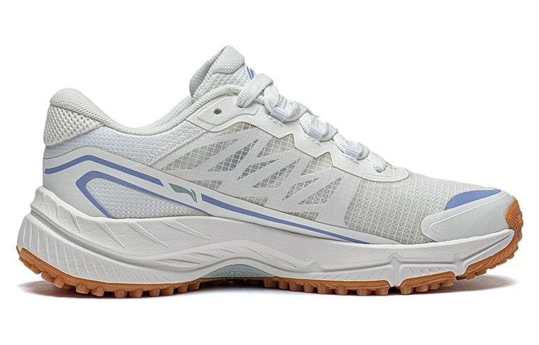 Order (W) 李寧 逸傑ライト 白/青/ガム (Rining Ikketsu Raito Shiro/Ao/Gamu) ARDT006-1