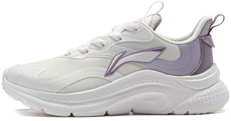 李寧 游弋 潮流經典 耐磨防滑 低幫 生活休閒鞋 女款 白紫色 Buy 李寧 游弋 潮流經典 耐磨防滑 低幫 生活休閒鞋 女款 白紫色