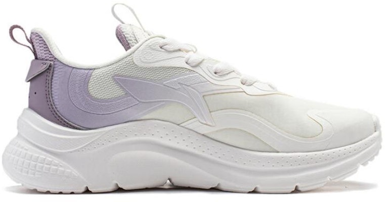 李寧 游弋 潮流經典 耐磨防滑 低幫 生活休閒鞋 女款 白紫色 Order 李寧 游弋 潮流經典 耐磨防滑 低幫 生活休閒鞋 女款 白紫色