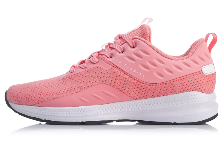 (Women) Li-Ning Yu Feng 'Pink Shock-Absorbing Running Shoes' ARHP186-2