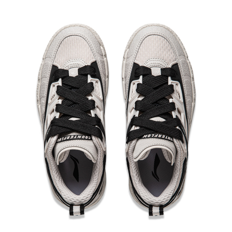 Shop (Women) Li-Ning Yu Shu Series 3 Low 'Grey Black' AGLU064-3