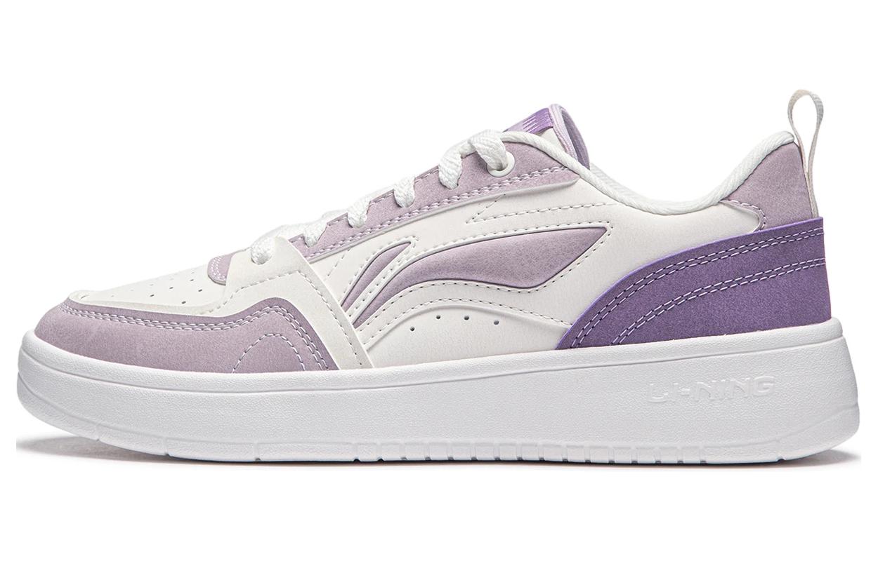(Women) Li-Ning Yuanbao 'White Purple' AGCU248-4