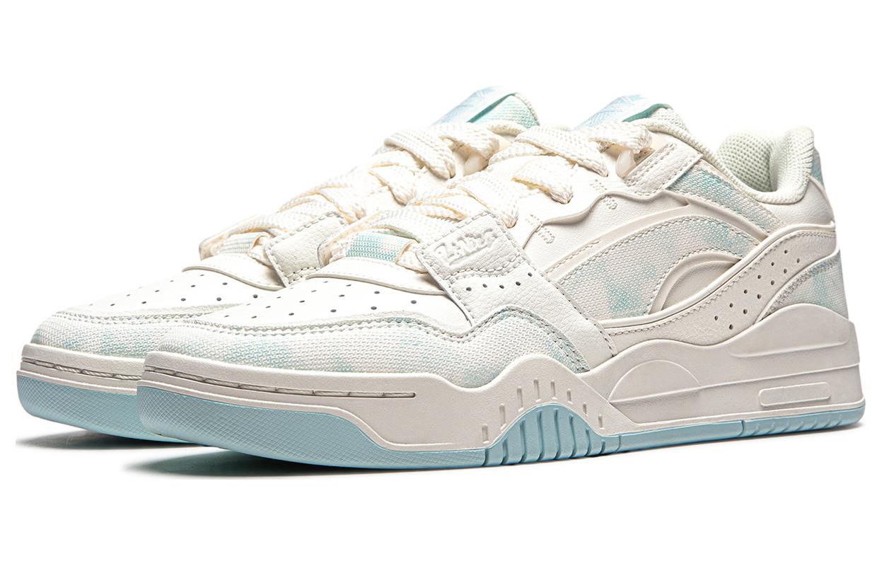 (W) Li-Ning Yuebai Skateboarding Shoes 'White Blue' 圖 3