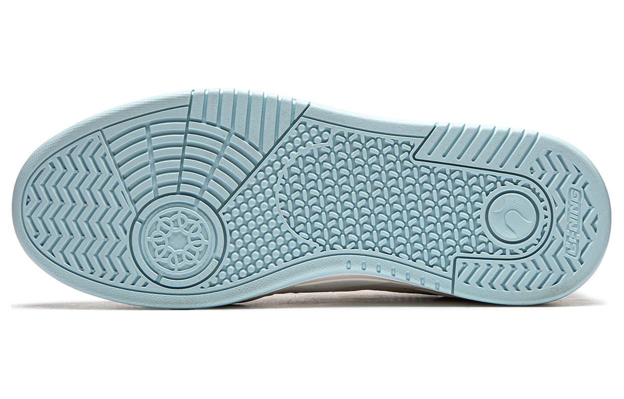 (W) Li-Ning Yuebai Skateboarding Shoes 'White Blue' 圖 7