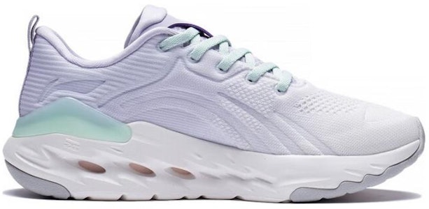 LiNing李寧 悅動1.0 耐磨透氣 低幫 跑步鞋 女款 白紫 Order LiNing李寧 悅動1.0 耐磨透氣 低幫 跑步鞋 女款 白紫