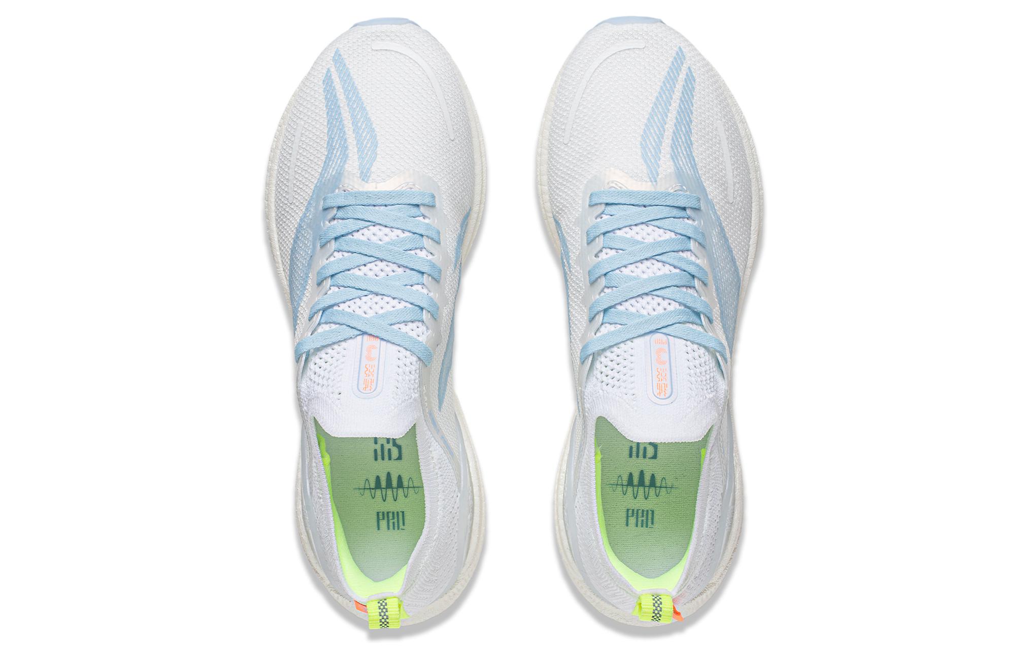 Shop (Women) Li-Ning Yueying 3.0 Pro 'White Blue Yellow' ARHU002-1
