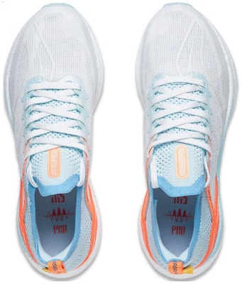 (Women) Li-Ning Yueying 3 Pro 'White Blue Orange' ARHT018-5 Shop (Women) Li-Ning Yueying 3 Pro 'White Blue Orange' ARHT018-5
