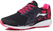 Lookbook (W) Li-Ning Yun 4 ''Gestapelde Schaduw Zwart Rood'' ARHM026-3