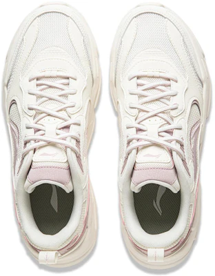 李宁 云海 舒適 防滑耐磨 生活休閒鞋 女款 白粉 Lookbook 李宁 云海 舒適 防滑耐磨 生活休閒鞋 女款 白粉