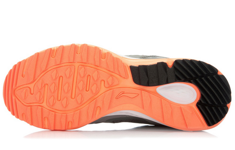Lookbook (W) Li-Ning YUN Runner Generasi Kedua 'Abu-abu Oranye' ARHK072-3