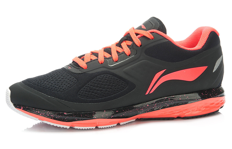 Order (W) Li-Ning YUN Scarpe Running Seconda Generazione ''Nero Rosso'' ARHK008-3