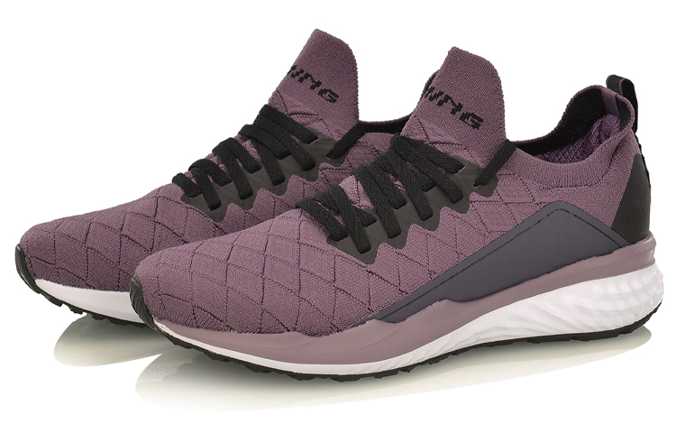 Lookbook (W) Li-Ning Yun Shield 'Ungu Gelap' ARHP074-2