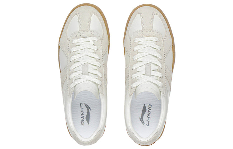 Lookbook (W) Li-Ning Yunchuan Vintage ''Grau Weiß Gum'' Sneakers AGCT384-1
