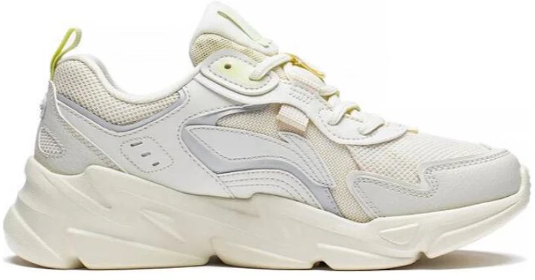 李寧雲海防滑耐磨低幫運動休閒鞋女款米白 Order 李寧雲海防滑耐磨低幫運動休閒鞋女款米白