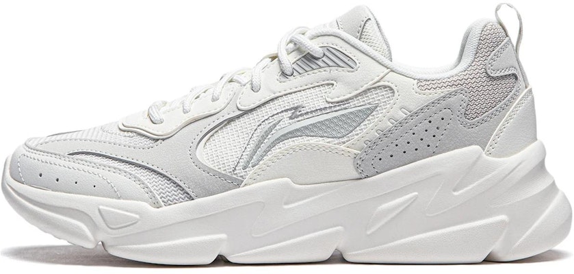 LiNing李寧 雲海 舒適 防滑耐磨 生活休閒鞋 女款 白灰 Buy LiNing李寧 雲海 舒適 防滑耐磨 生活休閒鞋 女款 白灰