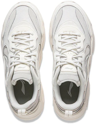 LiNing李寧 雲海 舒適 防滑耐磨 生活休閒鞋 女款 白灰 Sizing LiNing李寧 雲海 舒適 防滑耐磨 生活休閒鞋 女款 白灰