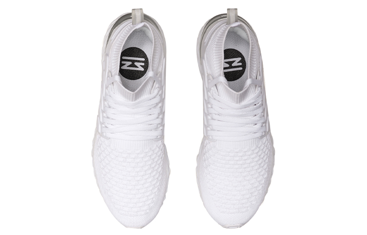 Shop (W) Li-Ning YuShuai ''All-in-One Knit Wit Mid-Top Hardlopen'' ARHN262-2