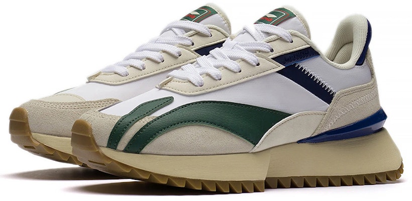 (Women) Li-Ning Zaiwu 'White Blue Green' AGCS262-1 Lookbook (Women) Li-Ning Zaiwu 'White Blue Green' AGCS262-1