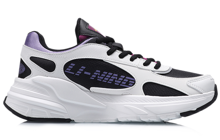 Order (W) Li-Ning Zheng Rong 92 ''Zwart Roze Wit'' ''Retro Lage Pentium Sneakers'' AGCQ242-3