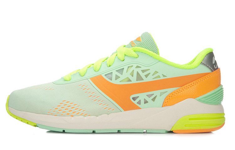 (Women) Li-Ning Zheng Rong 92 &#x27;Green Orange&#x27; ALCL024-2