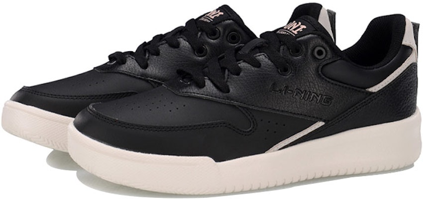 (W) Li-Ning 001 'Sepatu Kasual Hitam Low-Top' AGCP022-3 Lookbook (W) Li-Ning 001 'Sepatu Kasual Hitam Low-Top' AGCP022-3