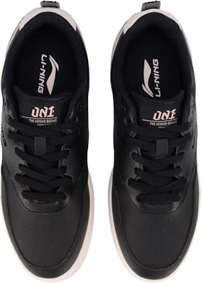 (W) Li-Ning 001 'Sepatu Kasual Hitam Low-Top' AGCP022-3 Shop (W) Li-Ning 001 'Sepatu Kasual Hitam Low-Top' AGCP022-3