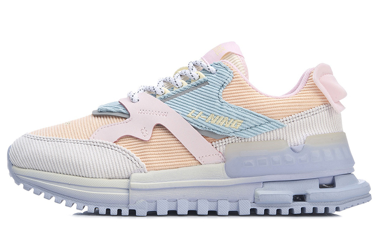 (W) Li-Ning 001 'Craftsmanship Grey Orange Blue'