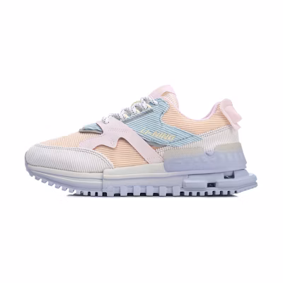 (W) Li-Ning 001 'Craftsmanship Grey Orange Blue'