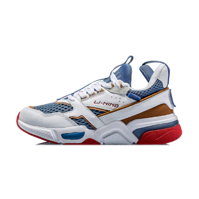 (W) Li-Ning 001 'Paris Fashion Week - White Blue Red'