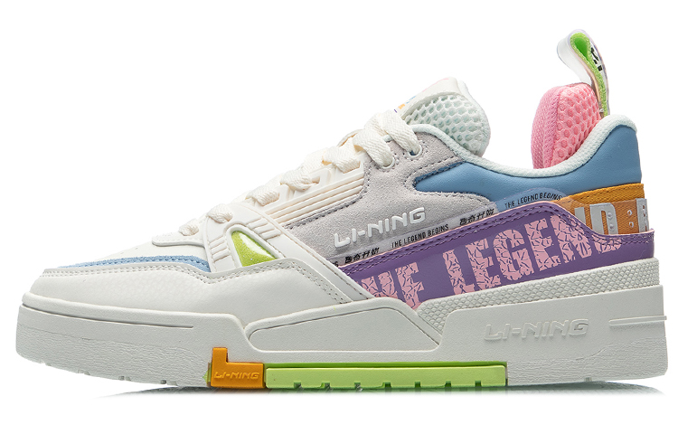 (Women) Li-Ning 001 BTC 'White Blue Purple' AECR002-1