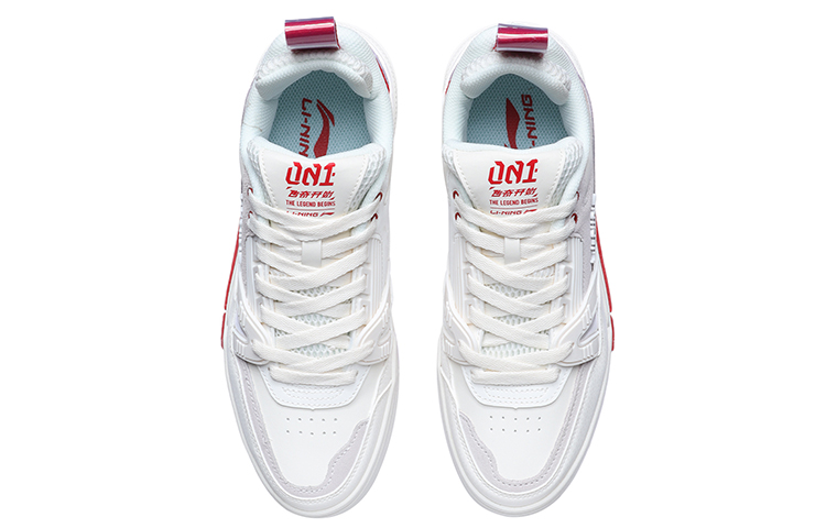 Shop (W) 李寧 001 BTC 白赤 (リーニン 001 BTC シロアカ) AECR002-4