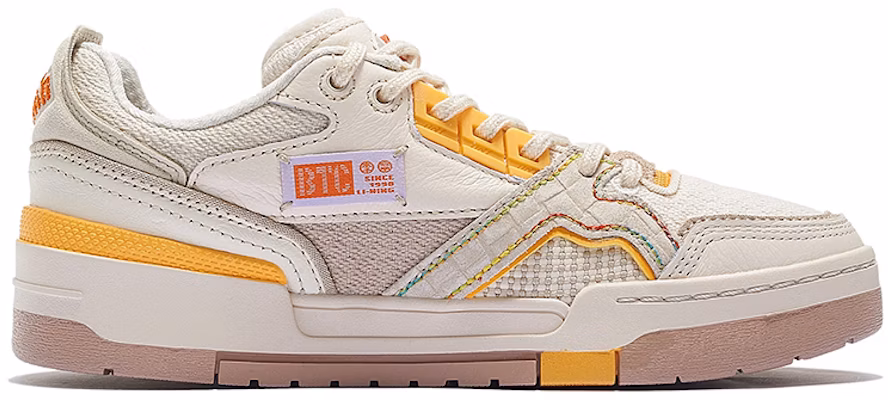(Women) Li-Ning 001 BTC SP 'White Yellow' AZGS092-2 Order (Women) Li-Ning 001 BTC SP 'White Yellow' AZGS092-2
