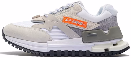 (Women) Li-Ning 001 Classic 'Grey Orange' AZGS078-4 (Women) Li-Ning 001 Classic 'Grey Orange' AZGS078-4