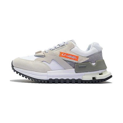 (W) Li-Ning 001 Classic 'Grey Orange'
