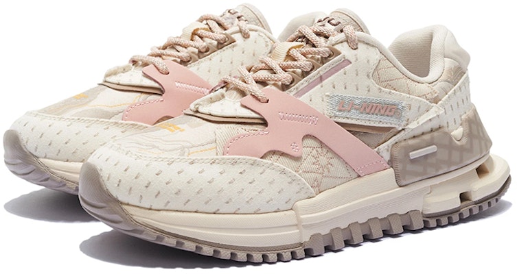 (Women) Li-Ning 001 Classic 'Grey Pink' AZGS078-3 Lookbook (Women) Li-Ning 001 Classic 'Grey Pink' AZGS078-3
