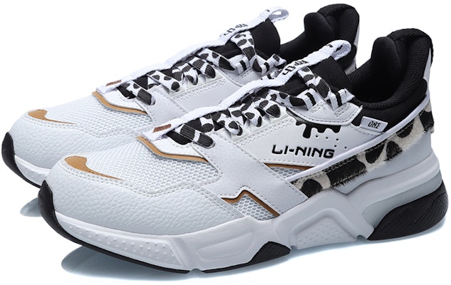 (Women) Li-Ning 001 Classic Low 'White Black' AGCR032-4 Lookbook (Women) Li-Ning 001 Classic Low 'White Black' AGCR032-4