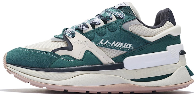(Women) Li-Ning 001 Moment 3M 'Green White Tan' AGCS110-4 Buy (Women) Li-Ning 001 Moment 3M 'Green White Tan' AGCS110-4