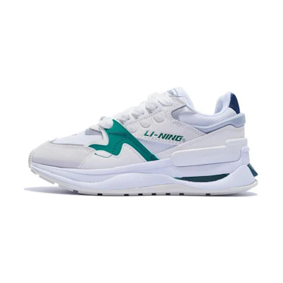 (W) Li-Ning 001 Moment V2 'White Green'