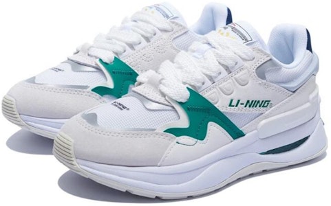 (W) Li-Ning 001 Moment V2 'Putih Hijau' AGCT018-1 Lookbook (W) Li-Ning 001 Moment V2 'Putih Hijau' AGCT018-1