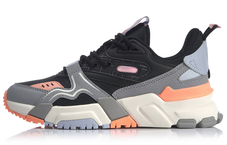 (W) Li-Ning 001 R-2 'Black Grey Black'